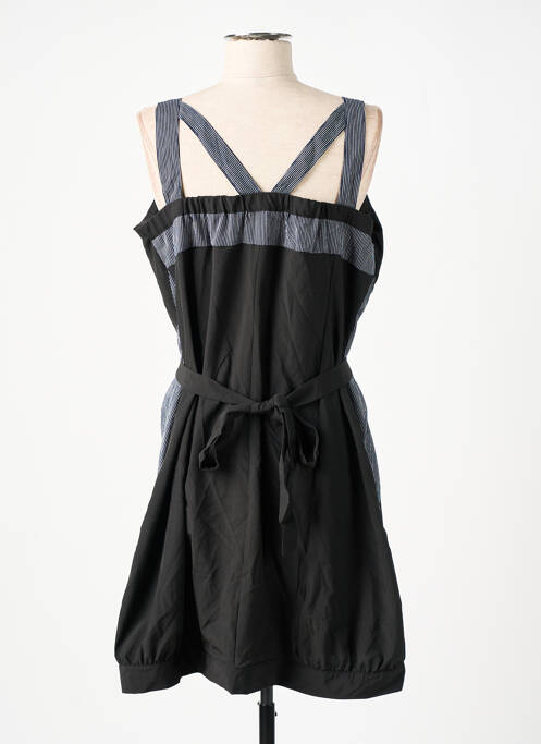 Rochie midi fără mâneci fără mâneci negru L33 femme