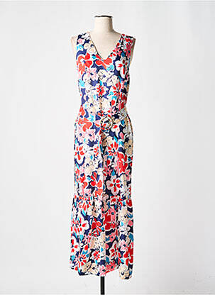 Rochie lungă albastru LEO & UGO femeie