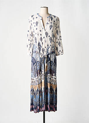 Rochie lungă albastru IVKO femeie