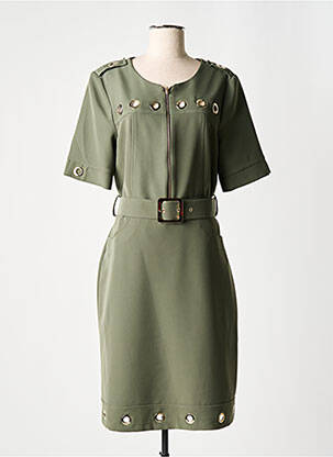 Rochie midi verde SONIA K femeie