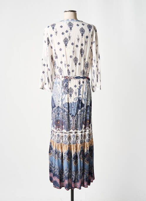 Rochie lungă albastru IVKO femeie