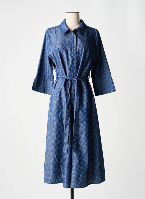 Rochie midi albastru CREAM femeie