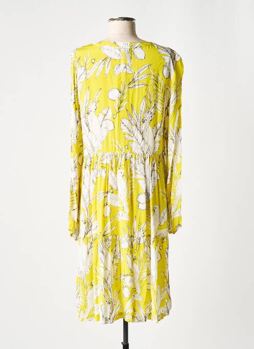 Rochie midi galben FROGBOX femeie