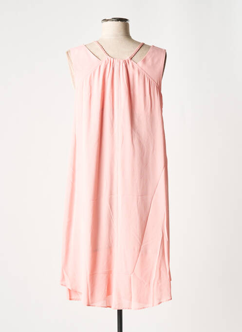 Rochie midi roz PAUSE CAFE femeie