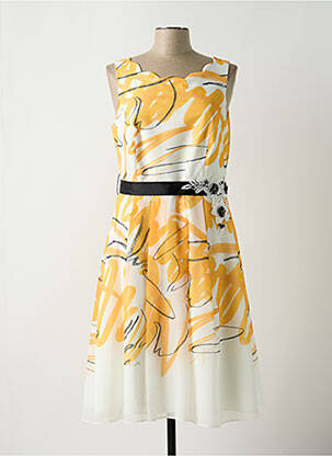 Rochie midi galben MICHAELA LOUISA femeie