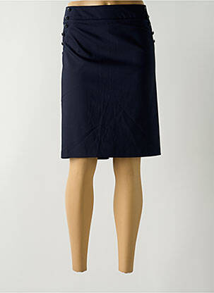 Fustă midi albastru EVA KAYAN femeie