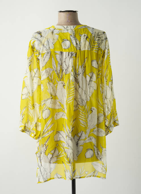 Tunică mâneci lungi galben FROGBOX femeie