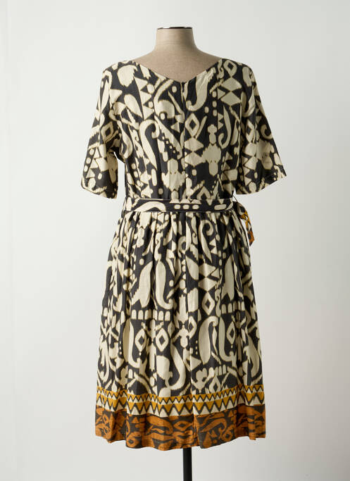 Rochie midi bej ORTO BOTANICO femeie