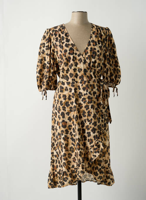 Rochie midi maro FABIENNE CHAPOT femeie