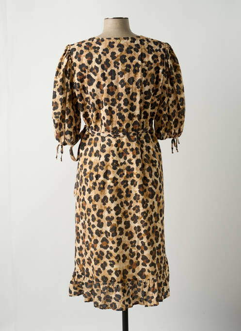 Rochie midi maro FABIENNE CHAPOT femeie