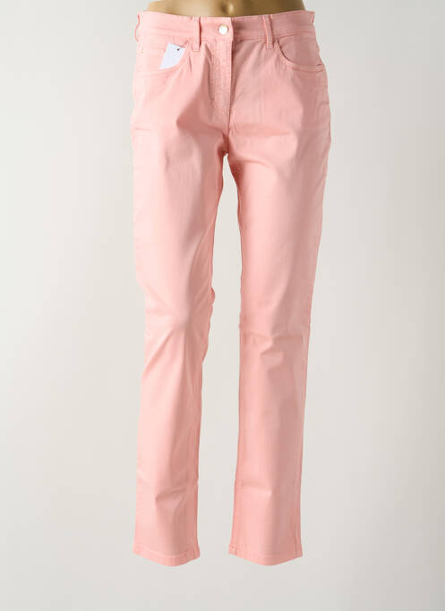 Pantalon slim roz ZERRES femeie