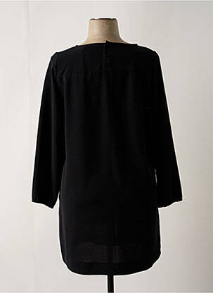 Rochie midi imprimeu fantezie mâneci lungi negru FA CONCEPT femeie
