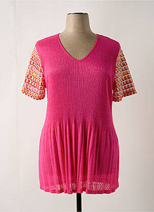 Rochie scurtă roz FRANCK ANNA femeie