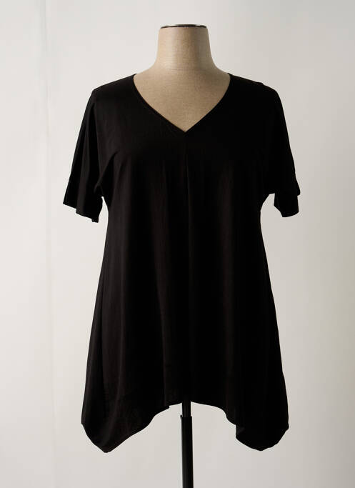 Tunică mâneci scurte negru FA CONCEPT femeie