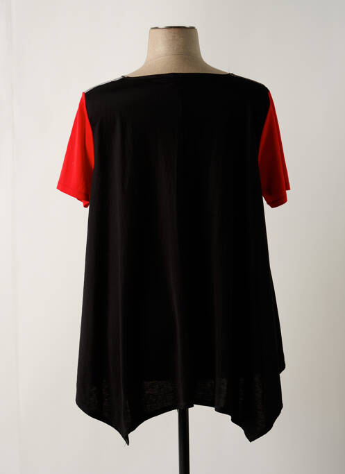 Tunică mâneci scurte negru FA CONCEPT femeie