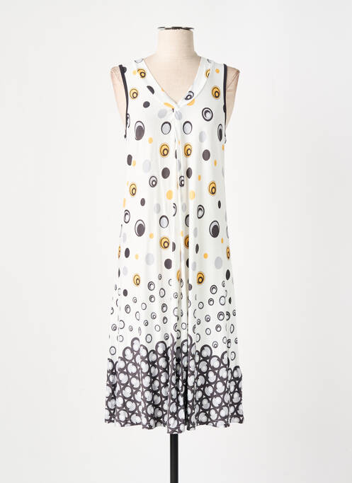 Rochie de plajă alb PASTUNETTE femeie