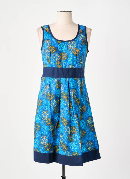 Rochie midi albastru LALITA femeie