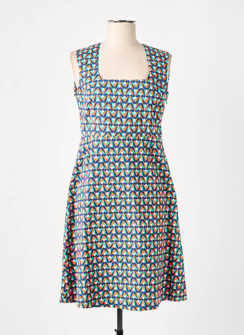 Rochie midi albastru PRINCESSE NOMADE femeie