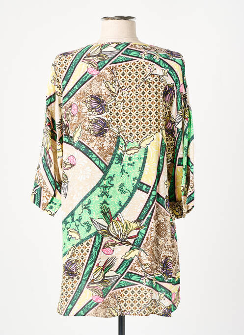 Tunică mâneci lungi țesătură crep maro GERRY WEBER femme