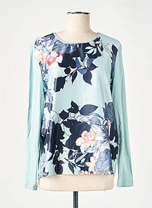 Top guler rotund mâneci lungi verde GERRY WEBER femeie