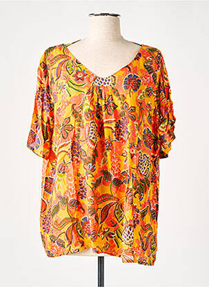 Top portocaliu AGATHE & LOUISE femeie