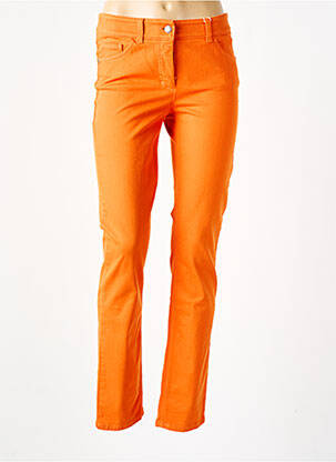 Pantalon slim buzunare portocalie GERRY WEBER femeie