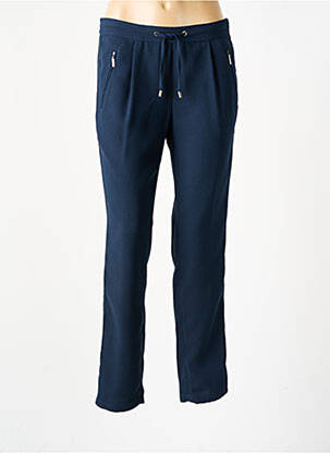 Pantalon slim buzunare albastru BARBARA LEBEK femeie