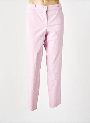 Pantalon drept închidere cu fermoar sub clapetă cu nasturi violet GERRY WEBER femeie