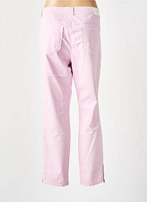 Pantalon drept închidere cu fermoar sub clapetă cu nasturi violet GERRY WEBER femeie
