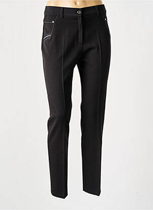 Pantalon slim mărime normală mărime normală negru CHRISTINE LAURE femeie