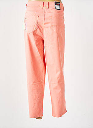 Pantalon slim buzunare portocaliu ANNA MONTANA femeie