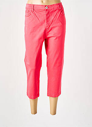 Pantalon trei sferturi roșu CRN-F3 femeie