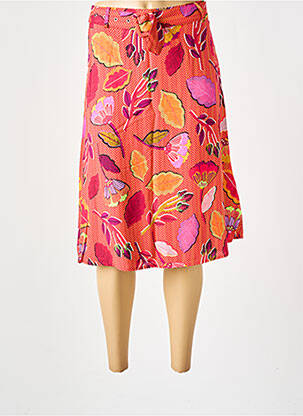 Fustă midi roșu SURKANA femeie