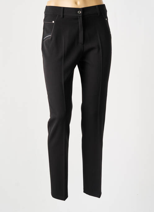 Pantalon slim negru CHRISTINE LAURE femeie