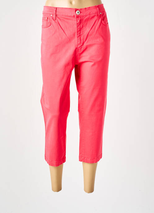 Pantalon trei sferturi roșu CRN-F3 femeie