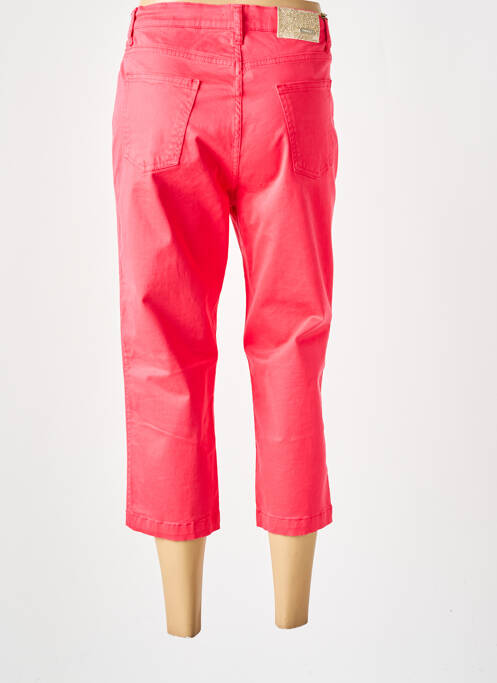 Pantalon trei sferturi roșu CRN-F3 femeie