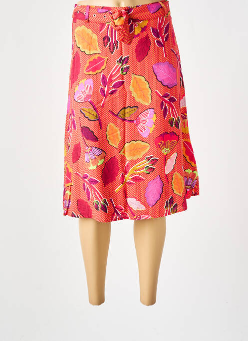 Fustă midi roșu SURKANA femeie