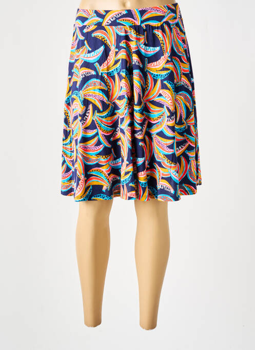 Fustă midi albastru SURKANA femeie