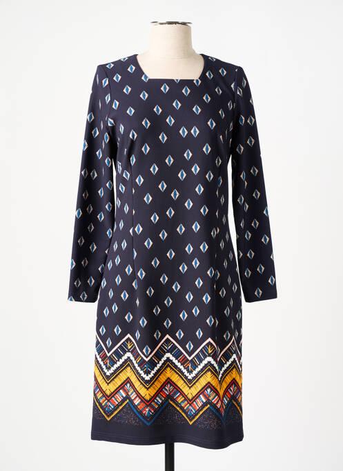 Rochie midi albastru FRANCE RIVOIRE femeie