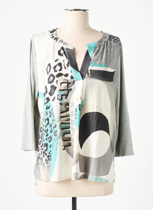 Top gri FRANK WALDER femeie