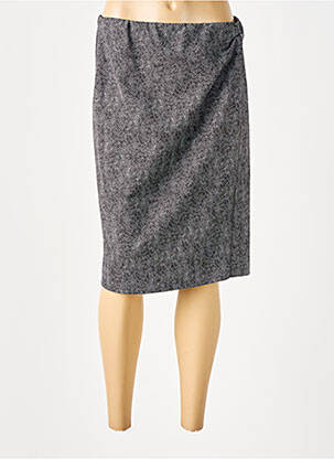 Fustă midi gri FRANK WALDER femeie
