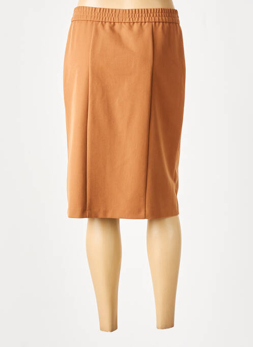 Fustă midi maro FRANK WALDER femeie