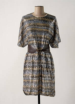 Rochie midi gri IMPERIAL femeie