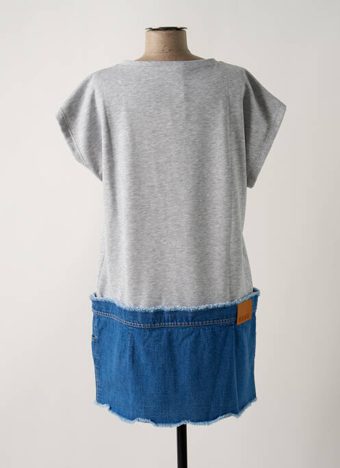 Rochie scurtă gri PLEASE femeie