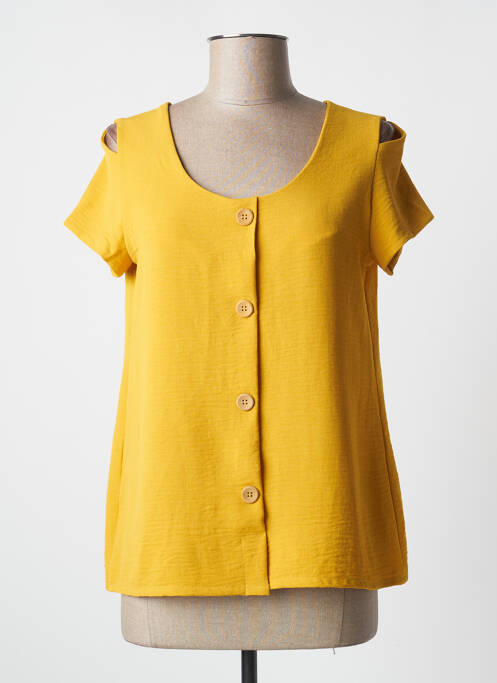 Cămașă galben MASSANA femeie