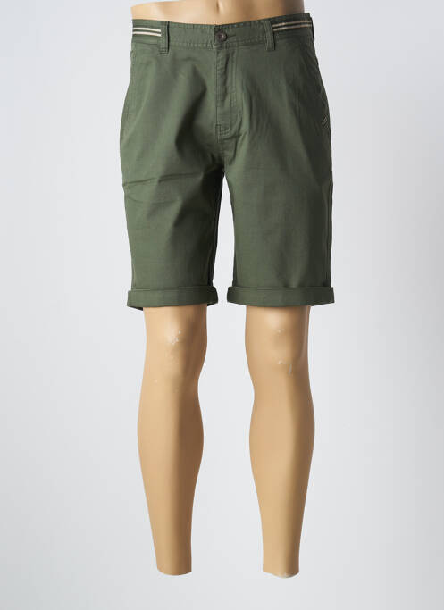Bermudă verde ELLE EST OU LA MER bărbat