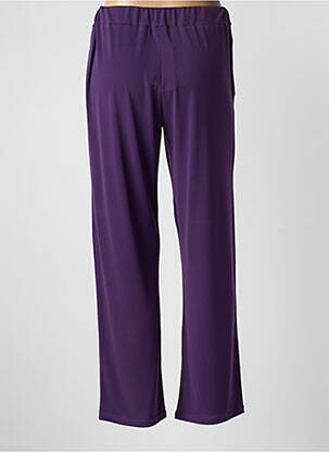Pantalon drept elasticitate mărime normală violet UNICA PLUS femeie
