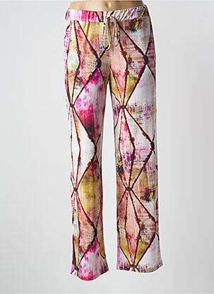 Pantalon drept roz UNICA PLUS femeie