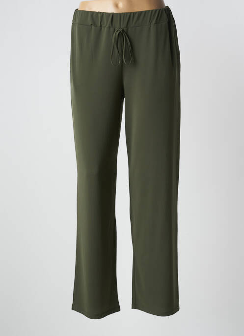 Pantalon drept verde UNICA PLUS femeie