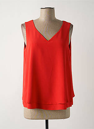 Top roșu TINTA femeie